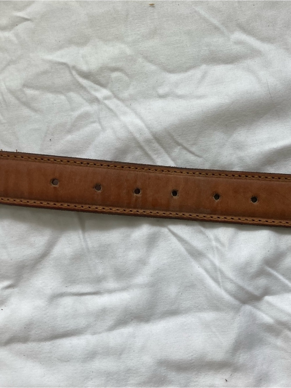 Men's Genuine Leather Belt in Brown - Picture 5 of 9